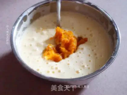 Make Pumpkin cake step 6