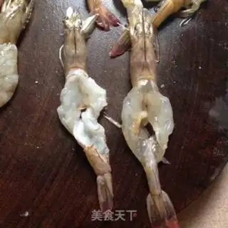 Make Garlic shrimp step 2