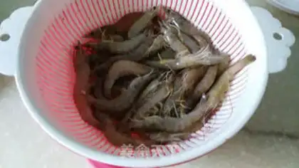 Make Spicy shrimp step 0