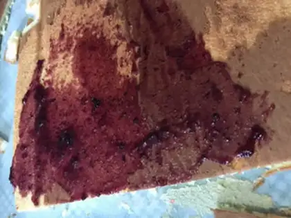 Make Blueberry twirl step 15