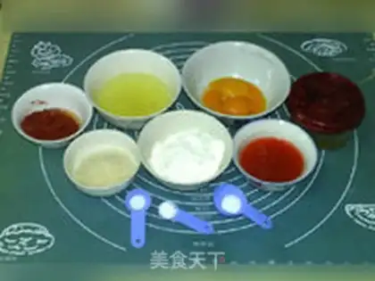 Make Tomato cake step 0