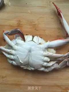 Make Low fat spicy crabs step 3