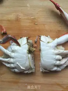Make Low fat spicy crabs step 4