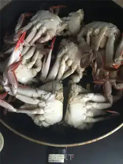 Make Low fat spicy crabs step 5