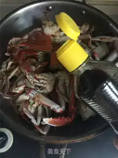 Make Low fat spicy crabs step 6