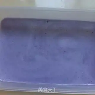 Make Blueberry ice cream step 2