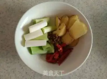 Make The lamb burns radish step 0