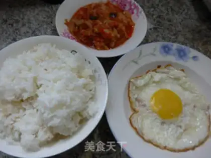 Make Egg pickles and rice step 0