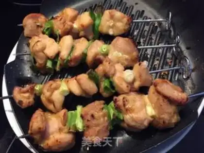 Make Japanese salted chicken string step 4