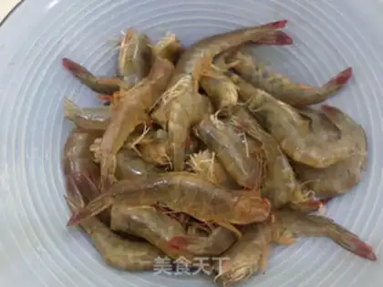 Make Soy shrimp step 1