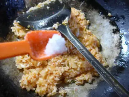 Make Egg pickles and rice step 3