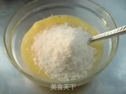 Make Yogurt coconut bread step 3