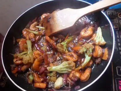 Make Soy shrimp step 11
