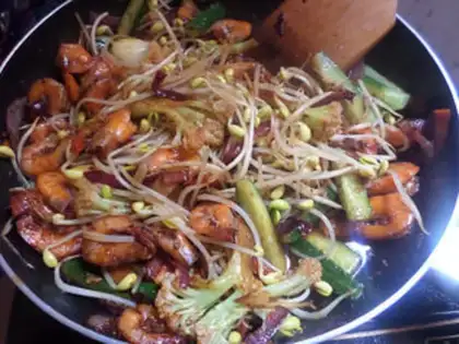 Make Soy shrimp step 13
