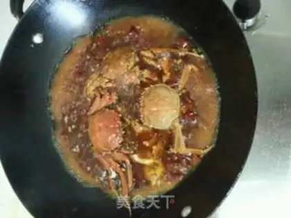 Make Spicy crabs step 6
