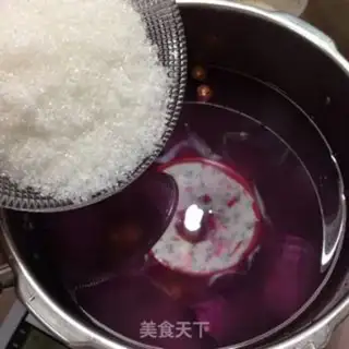 Make The lotus porridge step 4