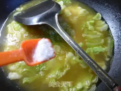 Make Curry and cabbage step 7