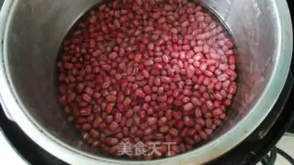 Make Homemade red bean sand step 1