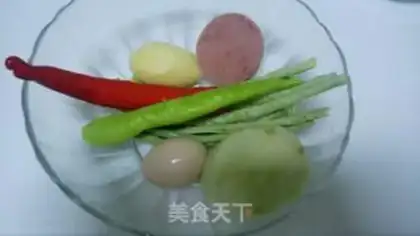 Make Sour spicy. Soup noodles step 0
