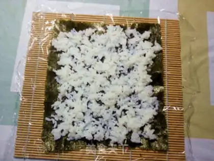 Make Basic Japanese sushi step 9