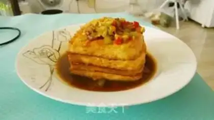 Make Fried tofu step 9