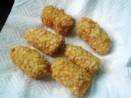 Make oatmeal banana roll step 5