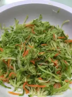 Make Blue carrots, Mariko step 1