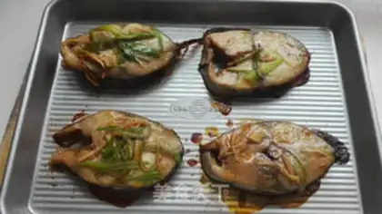 Make Roasted mackerel step 10