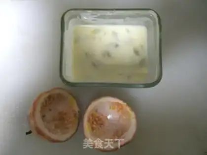 Make Sour milk bee, honey fragrance tea step 2