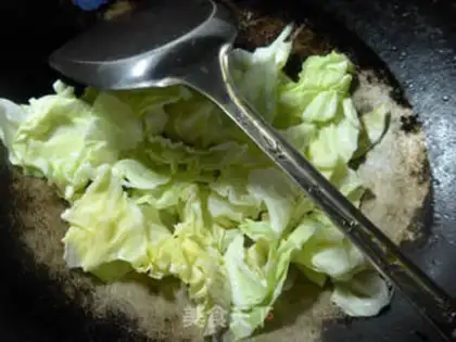 Make Sphinx oil tofu, cabbage step 2