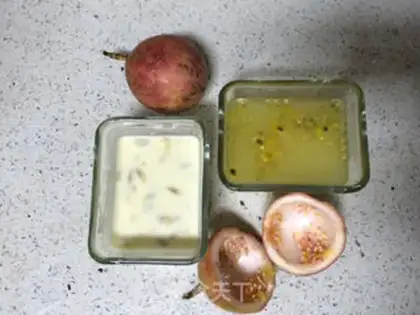Make Sour milk bee, honey fragrance tea step 4