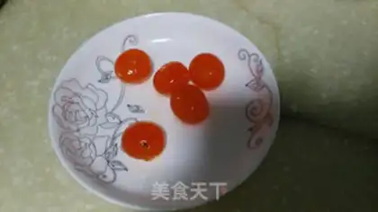 Make Bean and egg yolks step 3