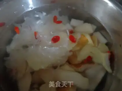 Make Silver Pear Juice step 4