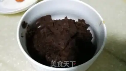 Make Bean and egg yolks step 4