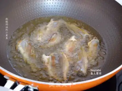 Make Red-burned yellowfish step 1