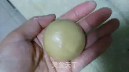 Make Bean and egg yolks step 8
