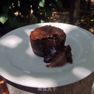 Make Chocolate lava cake step 7