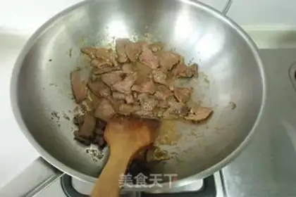 Make ♪ Ruined beef fried step 3