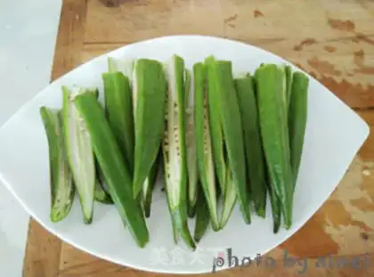 Make Garlic bean veggies step 2