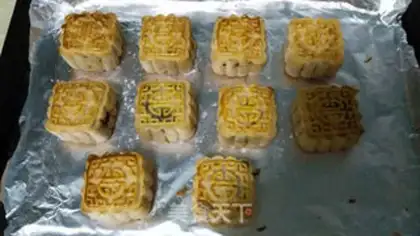 Make Bean and egg yolks step 13