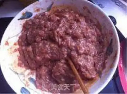 Make Sioux meat mooncake step 2