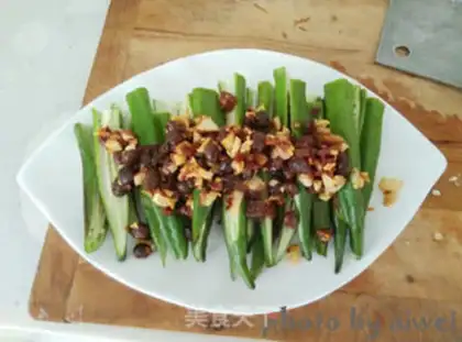 Make Garlic bean veggies step 6