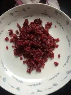 Make The cranberry cookies step 2