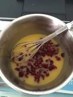 Make The cranberry cookies step 4