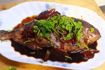 Make Red-burned mackerel step 6