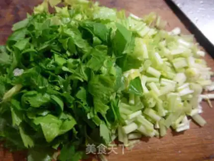 Make Pork and celery step 2