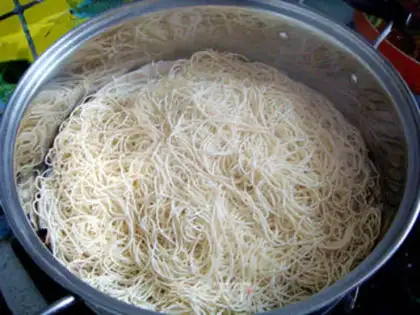 Make Steamed halogen noodles step 14