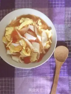 Make Tomato egg noodles step 4