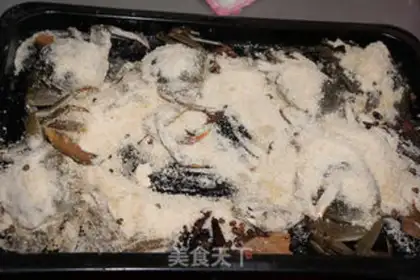 Make Salted crabs step 4