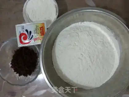 Make Red sugar noodle step 0
